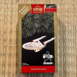 Hallmark Starship Enterprise Ornament